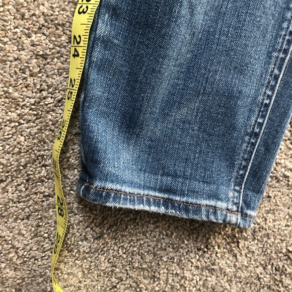 Madewell Skinny Overalls in Adrian Wash Blue Denim Size Small Distressed - Picture 14 of 16